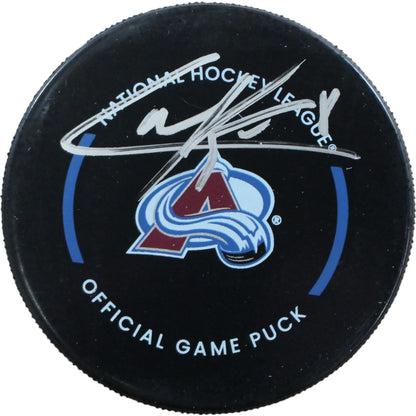 Cale Makar Autographed Colorado Avalanche Official Puck