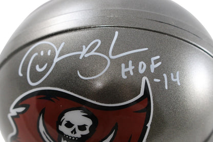 Derrick Brooks Signed Tampa Bay Buccaneers VSR4 Mini Helmet (HOF)