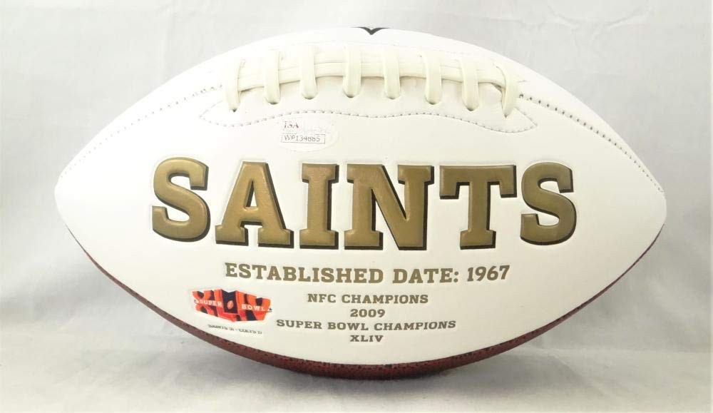 Brandin Cooks Signed New Orleans Saints Logo Football