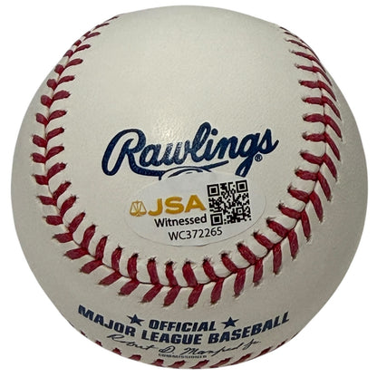 Jason Isringhausen Signed Official MLB Baseball 300 SV JSA Witnessed