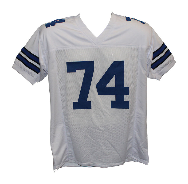 Bob Lilly Autographed Dallas Cowboys Custom Jersey (HOF Inscription)