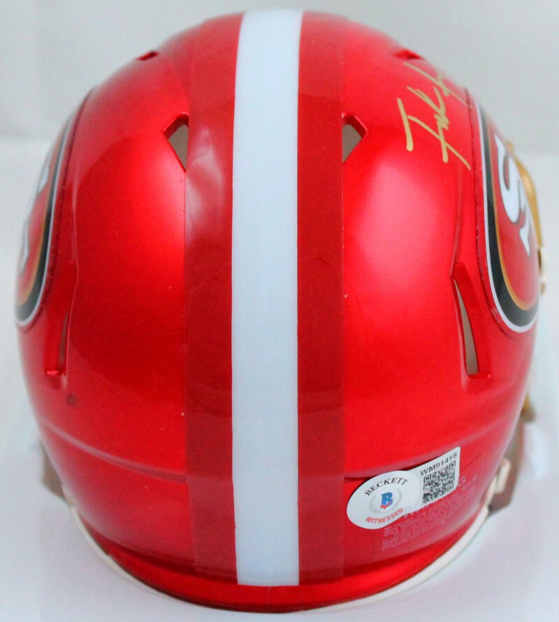 Frank Gore Signed San Francisco 49ers Flash Mini Helmet