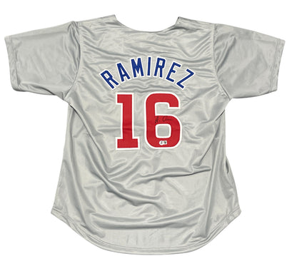 Aramis Ramirez Signed Chicago Cubs Custom Jersey (Beckett COA)