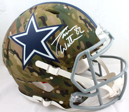 Jason Witten Signed Dallas Cowboys Camo Speed Authentic Helmet