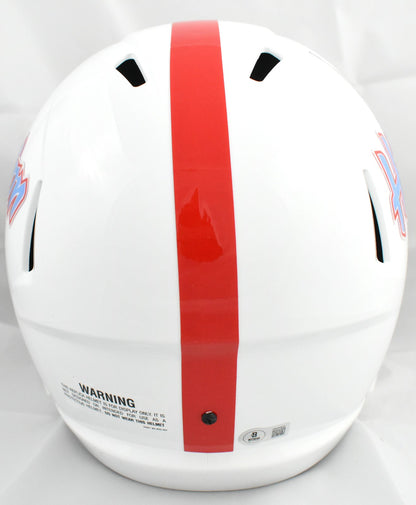 Andre Ware Signed Houston Cougars Full Size Throwback Helmet