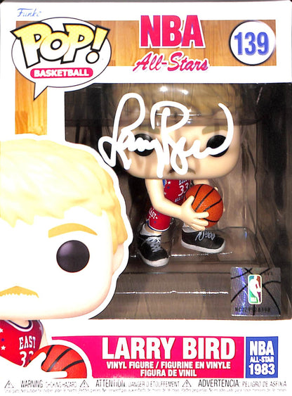 Larry Bird Autographed NBA All Star Funko Pop! #139 (Beckett COA)