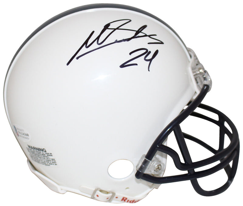 Miles Sanders Autographed Penn State Nittany Lions Mini Helmet