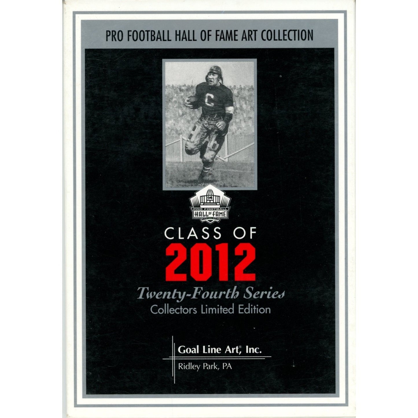 2012 Hall of Fame Multi-Signed Goal Line Art Card Set