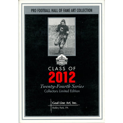 2012 Hall of Fame Multi-Signed Goal Line Art Card Set