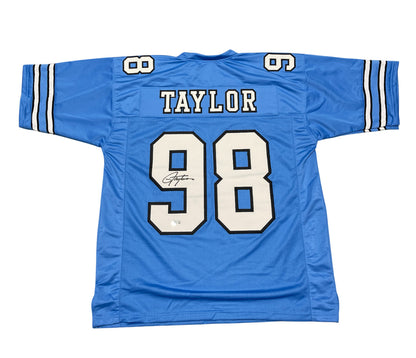 Lawrence Taylor Signed North Carolina Custom Jersey (Beckett COA)