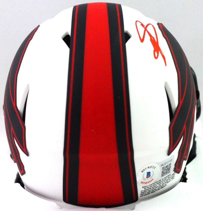 Stefon Diggs Signed Buffalo Bills Lunar Speed Mini Helmet