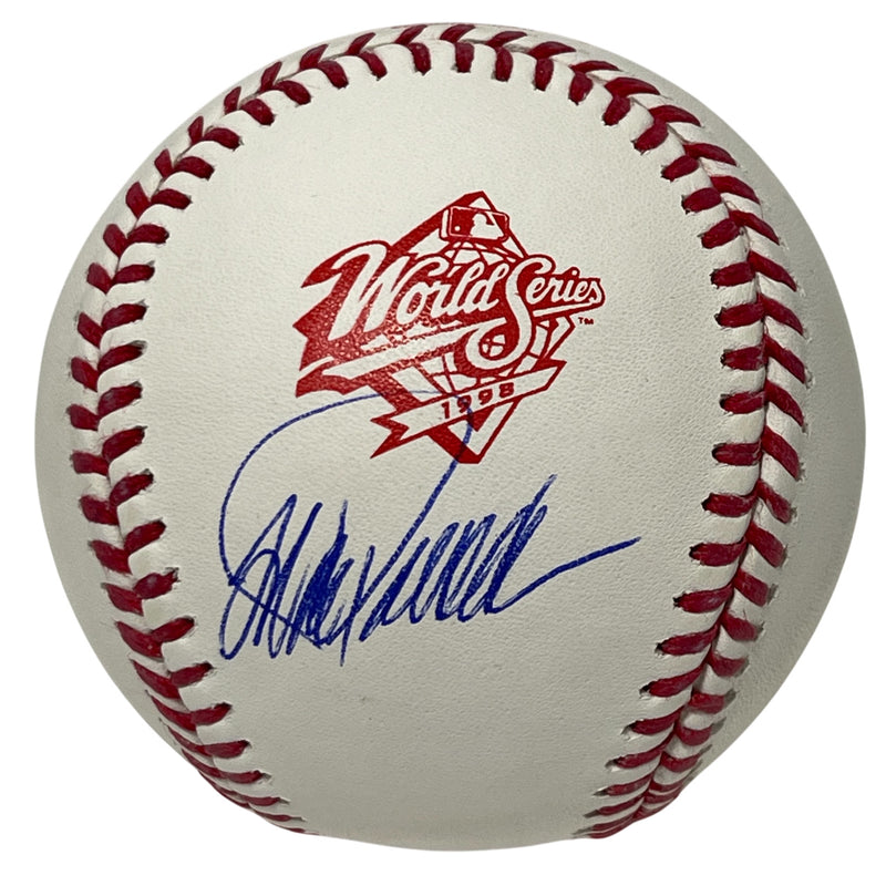 Jorge Posada Signed 1998 World Series Official MLB Baseball (Yankees)