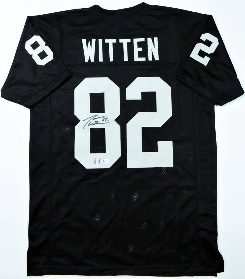 Jason Witten Autographed Black Custom Jersey