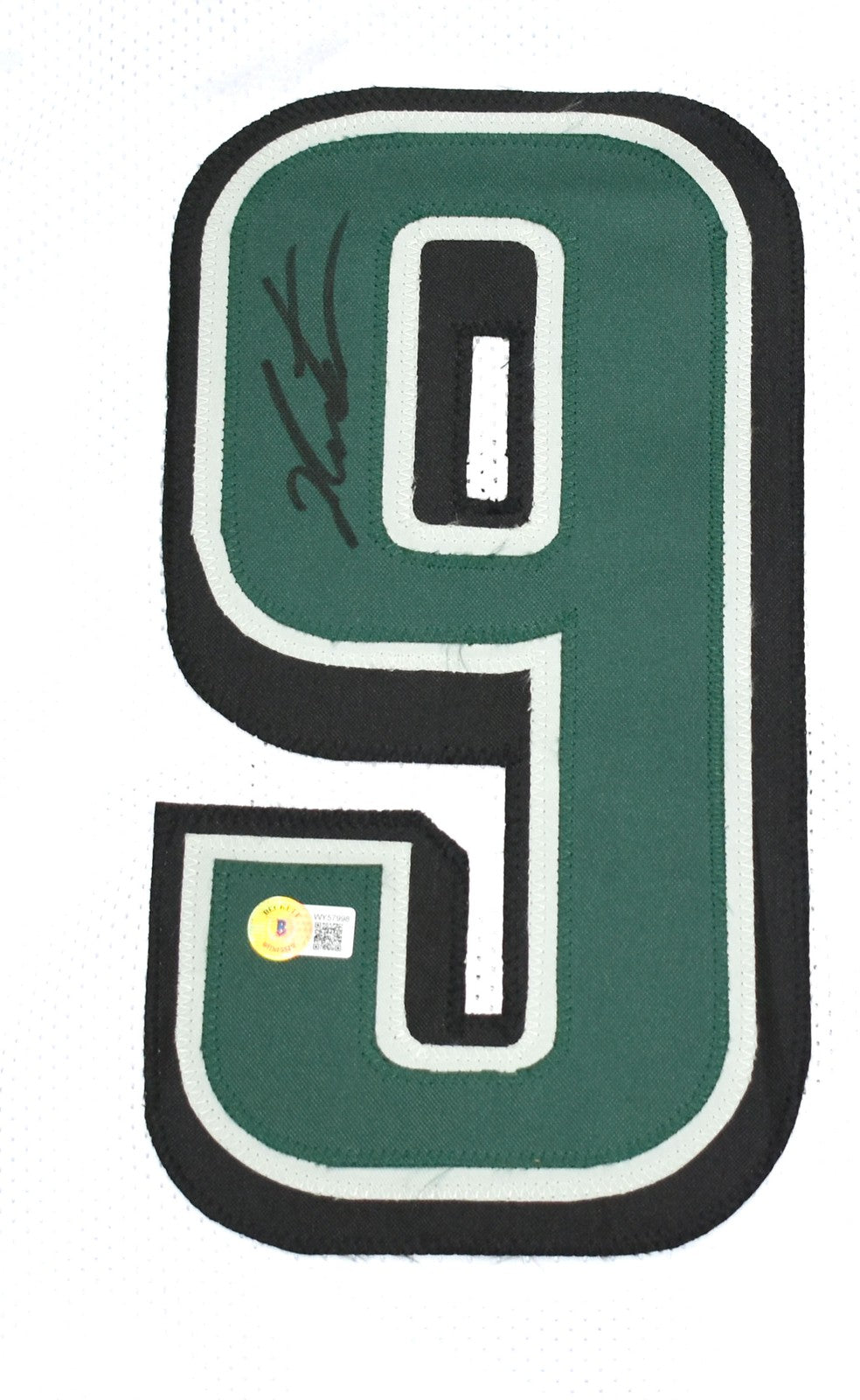 Jalen Carter Signed Philadelphia Eagles Custom Style White Jersey
