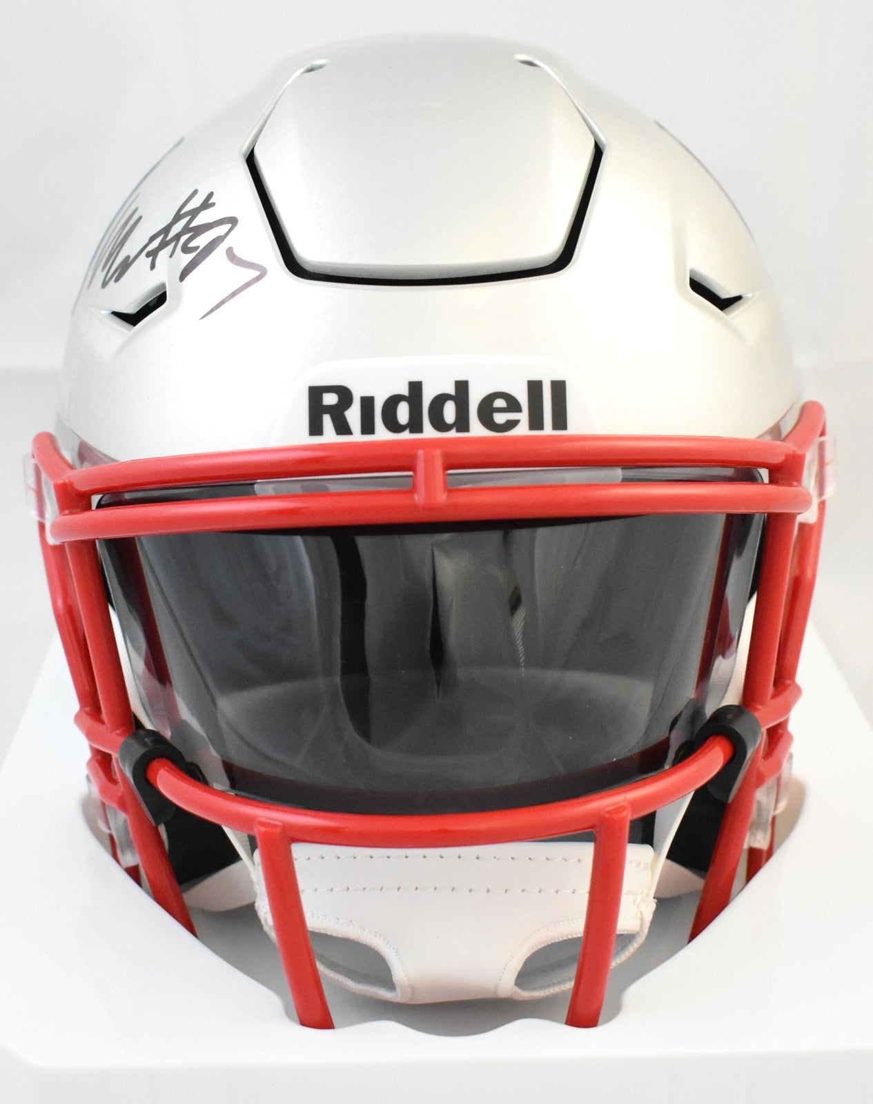 Milton Williams Signed New England Patriots Mid-Size SpeedFlex Helmet