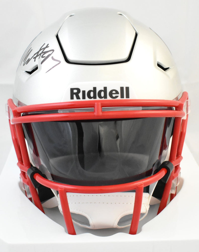 Milton Williams Signed New England Patriots Mid-Size SpeedFlex Helmet