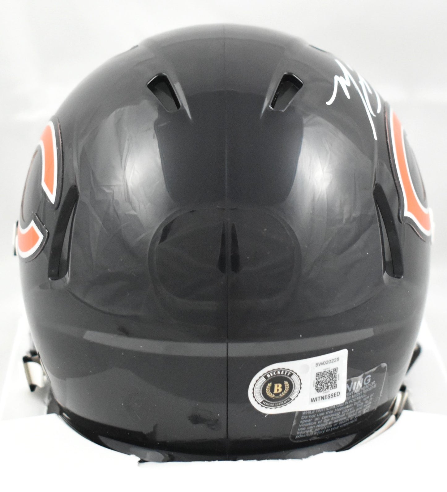 Matt Forte Autographed Chicago Bears Speed Mini Helmet