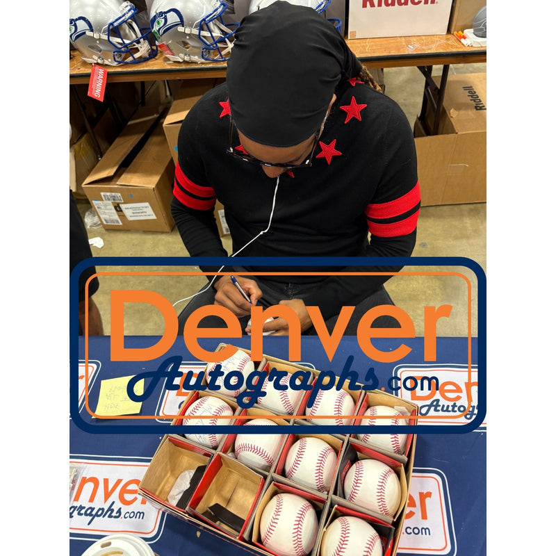 Manny Ramirez Autographed Boston Red Sox Baseball (04 07 Champs Inscription)