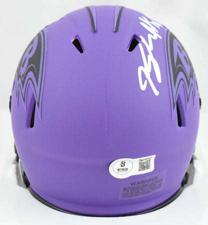 Kyle Hamilton Autographed Baltimore Ravens Rave Speed Mini Helmet