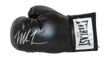 Mike Tyson Autographed Black Everlast Boxing Glove (BAS)