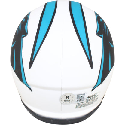 Julius Peppers Autographed Carolina Panthers Lunar Eclipse Mini Helmet