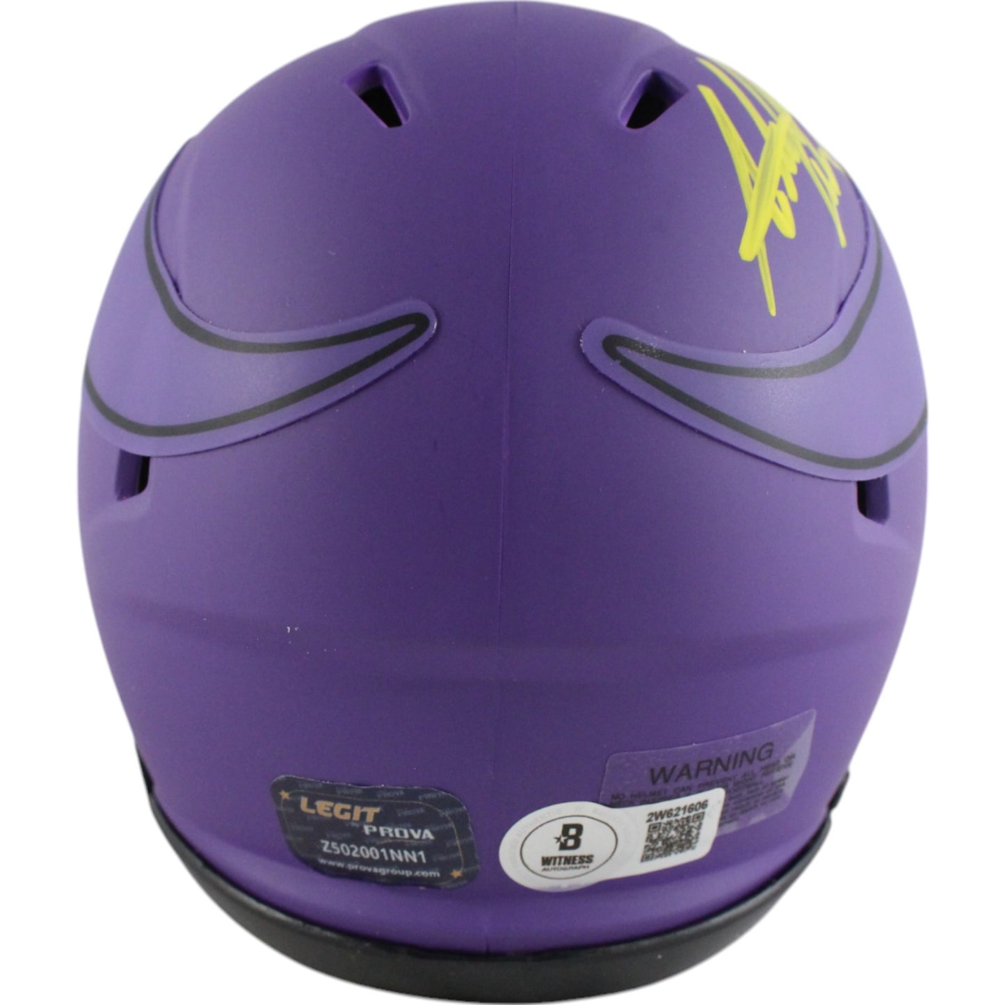 Adrian Peterson Signed Minnesota Vikings Rave Mini Helmet