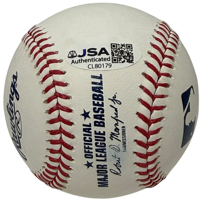 Frank Thomas Autographed ROMLB Baseball with 3 Stat Inscriptions (JSA COA)