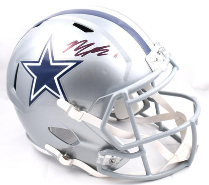 Micah Parsons Signed Dallas Cowboys Full Size Speed Helmet - Black