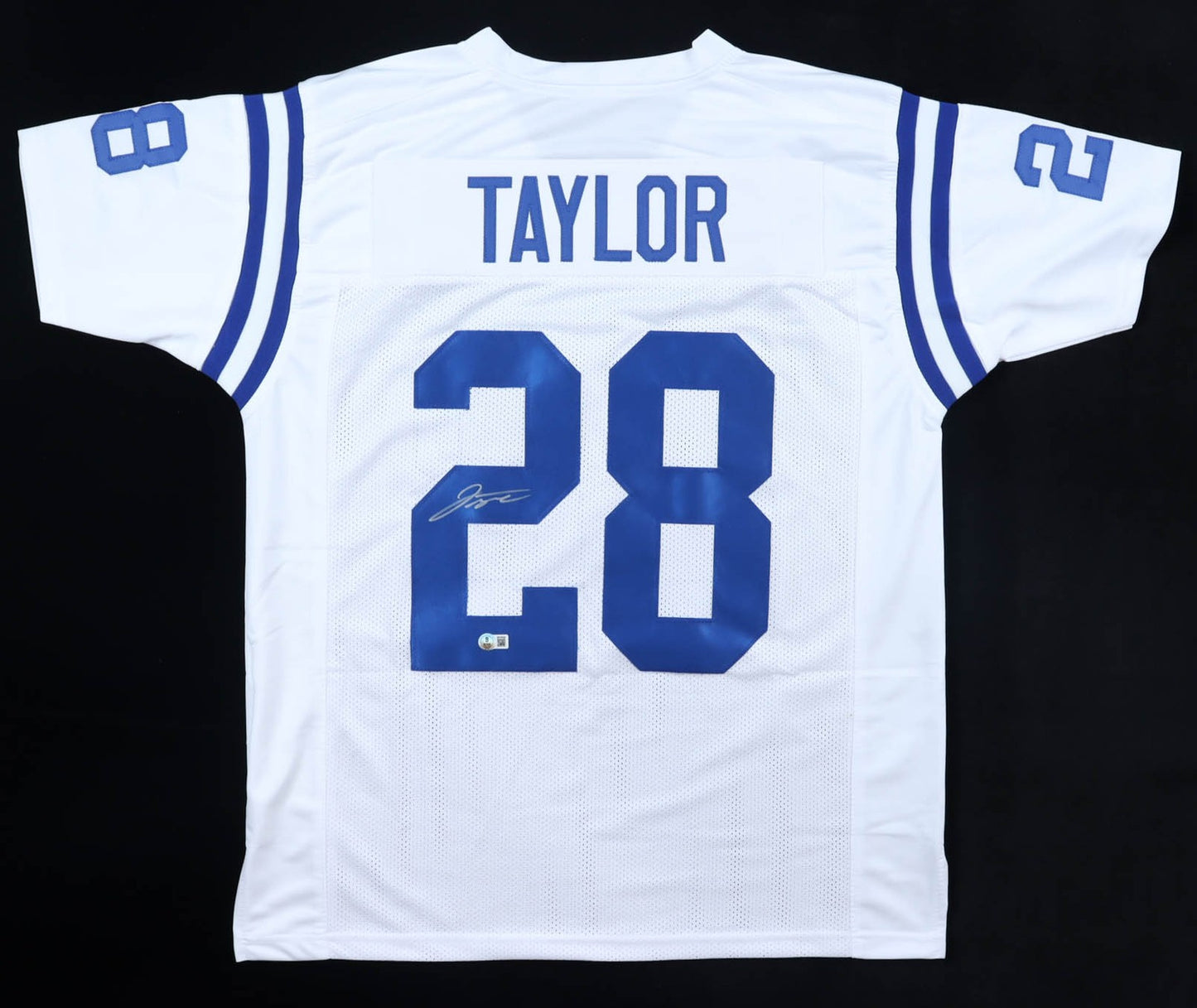 Jonathan Taylor Autographed Indianapolis Colts White Custom Jersey