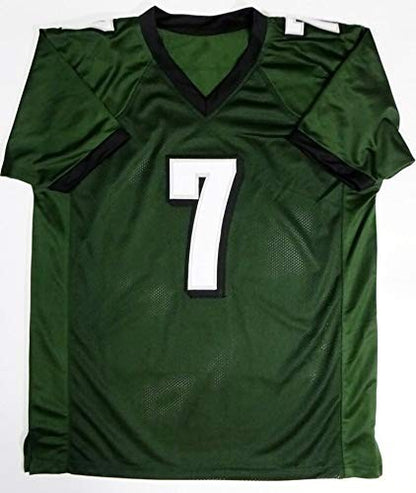 Michael Vick Autographed Philadelphia Eagles Style Green Custom Jersey