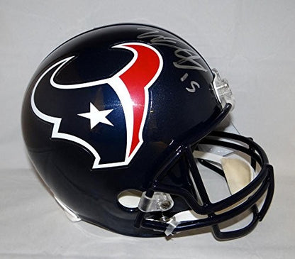 Will Fuller Signed Houston Texans Full Size Helmet