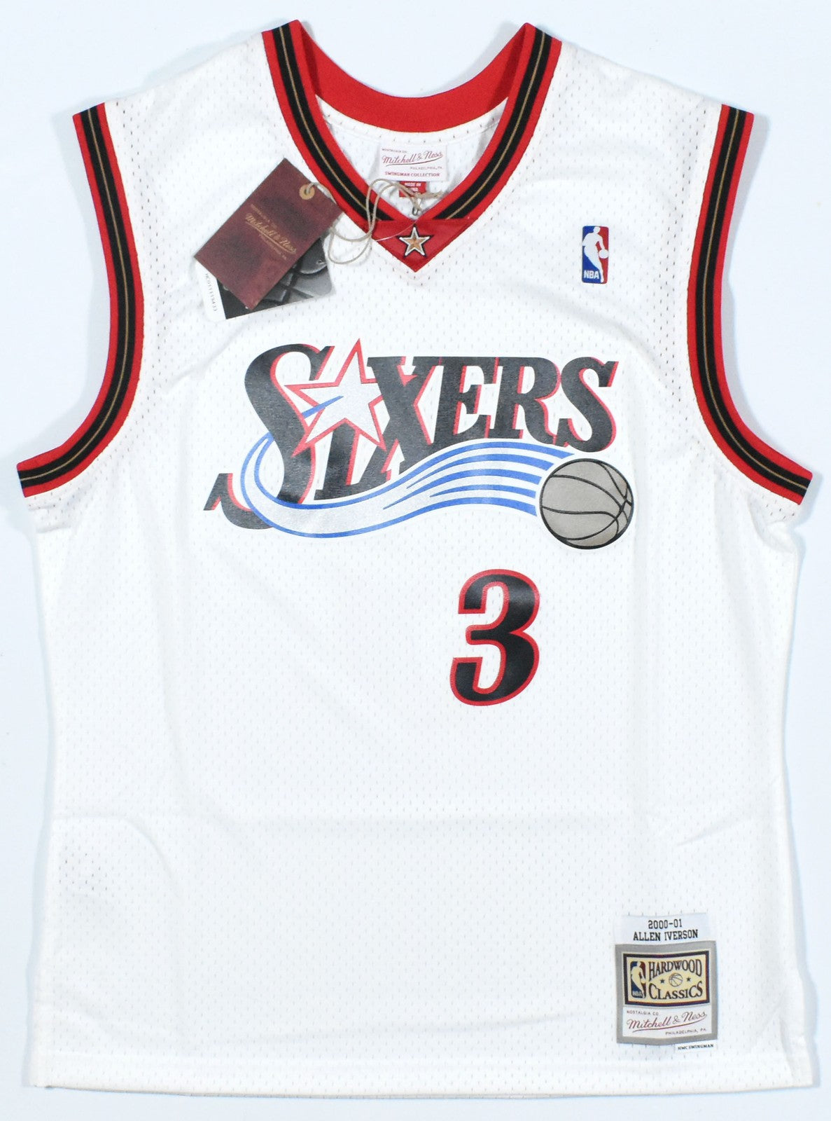 Allen Iverson Autographed Philadelphia 76ers Mitchell & Ness Jersey