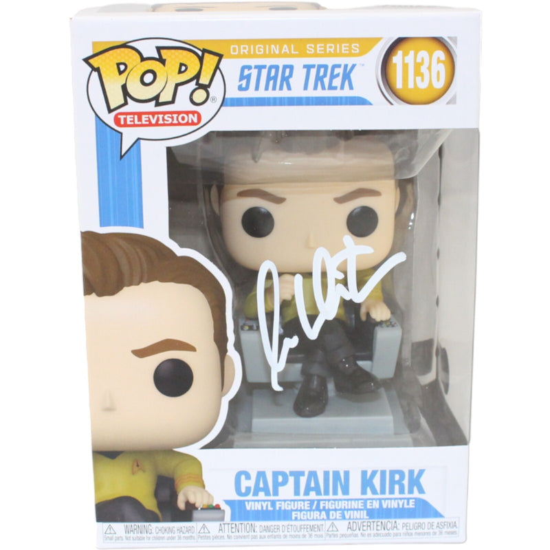 William Shatner Autographed Captain Kirk Star Trek Funko Pop! #1136