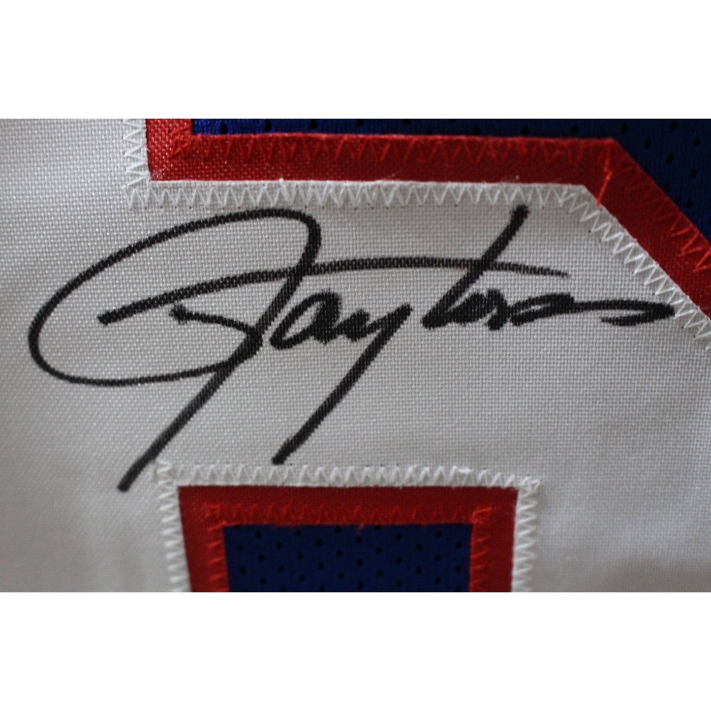 Lawrence Taylor Autographed Blue Custom Jersey