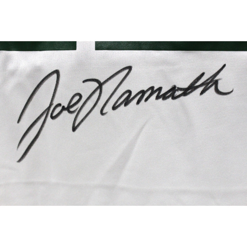 Joe Namath Autographed New York Jets Nike White XL Jersey