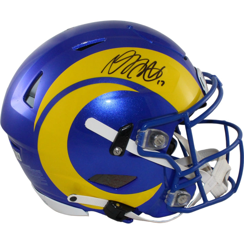 Davante Adams Signed Los Angeles Rams Authentic SpeedFlex Helmet