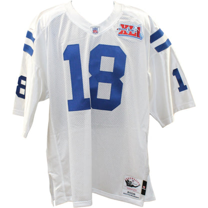 Peyton Manning Signed Indianapolis Colts Mitchell & Ness Authentic Jersey
