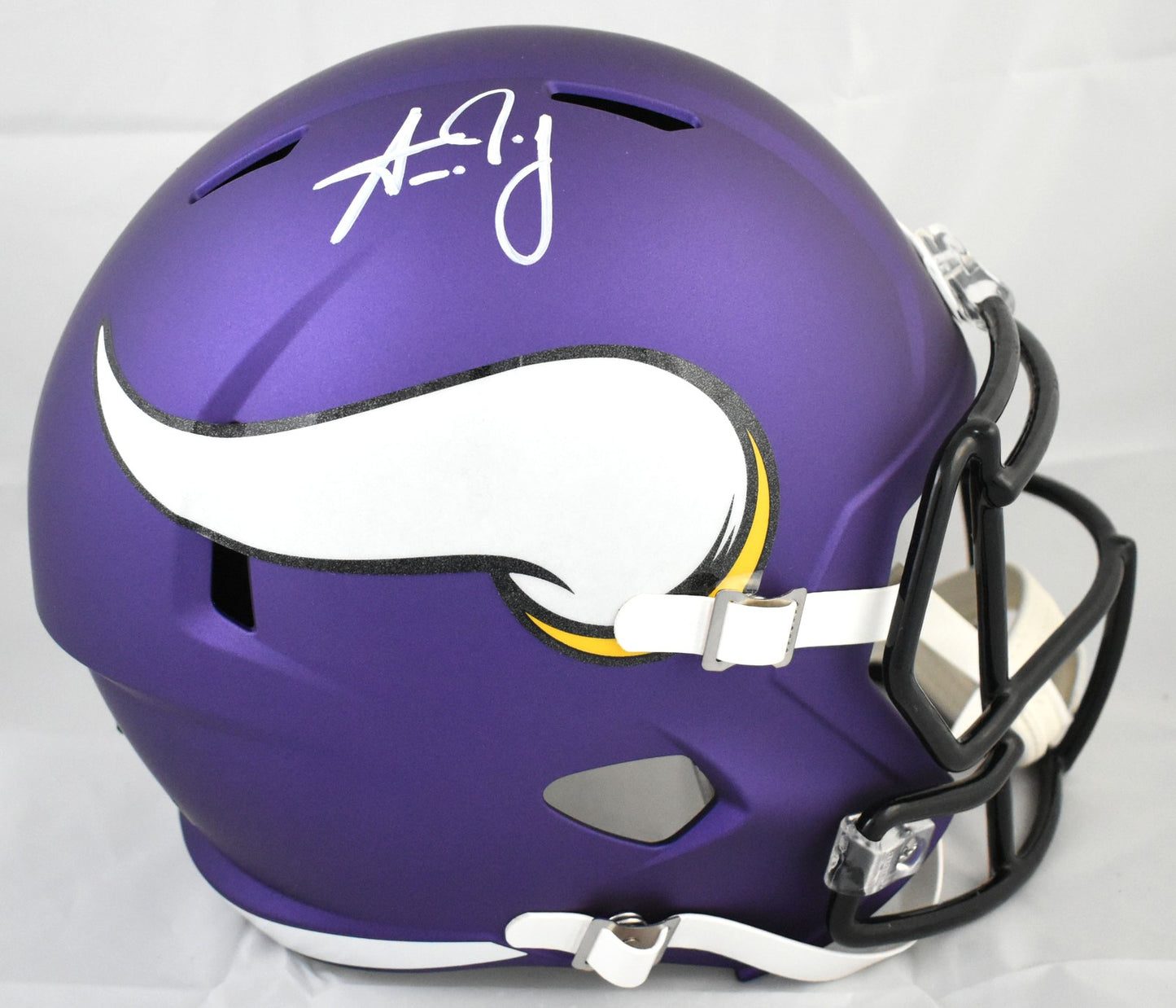 Aaron Jones Signed Minnesota Vikings Full Size Speed Helmet
