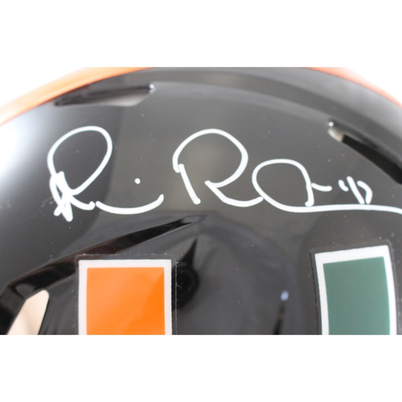 Michael Irvin Signed Miami Hurricanes Authentic Alternate Helmet
