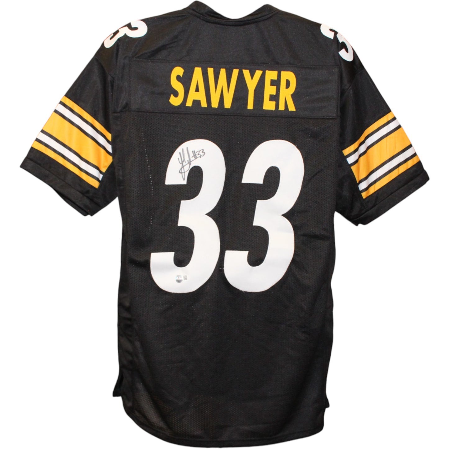 Jack Sawyer Autographed Black Pro Style Football Jersey