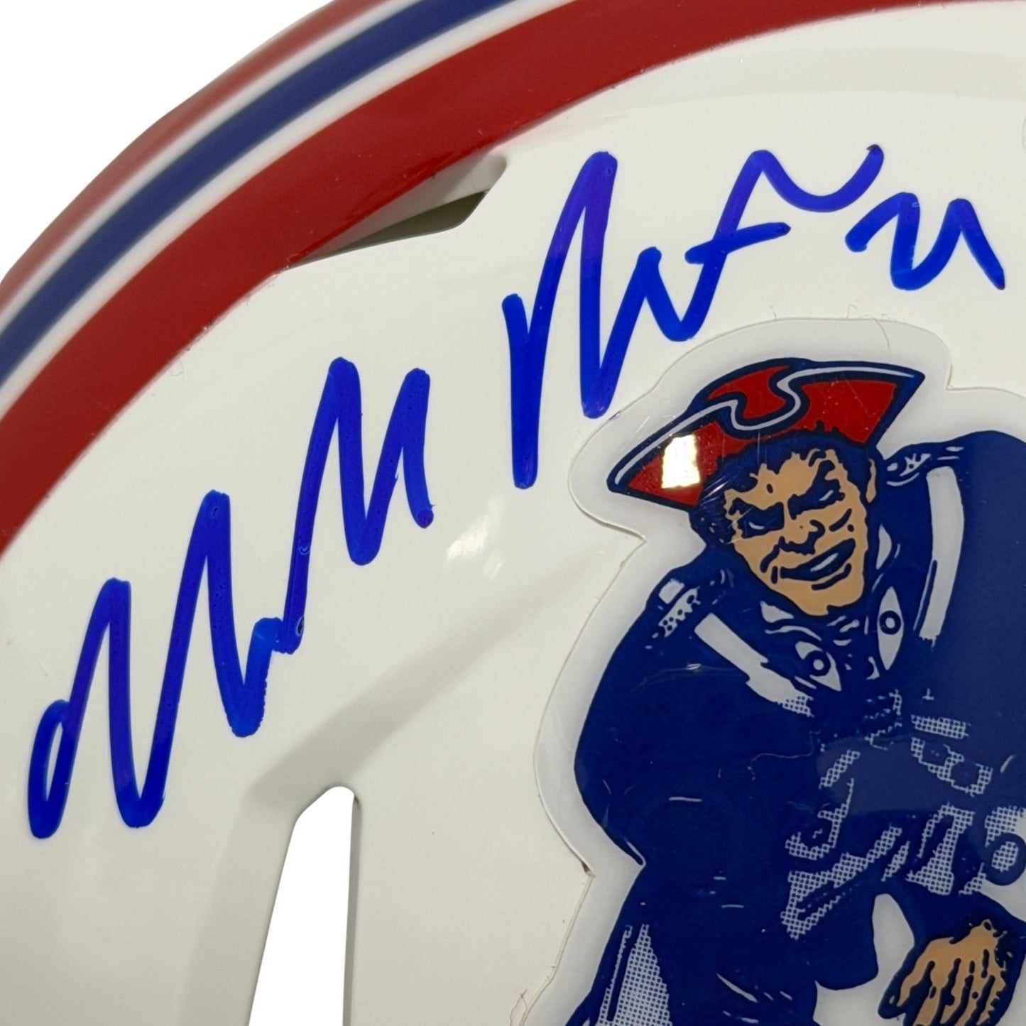 Malcolm Butler Signed New England Patriots Mini Helmet
