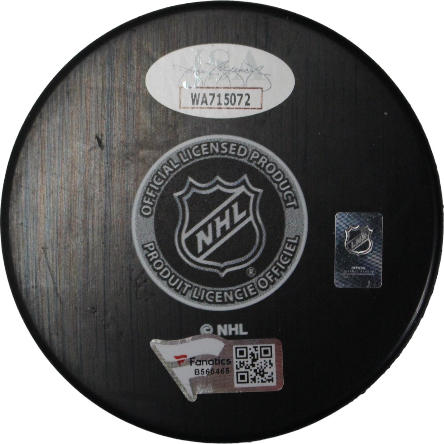 Gabe Landeskog Autographed Colorado Avalanche Hockey Puck