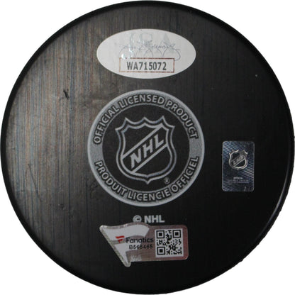 Gabe Landeskog Autographed Colorado Avalanche Hockey Puck