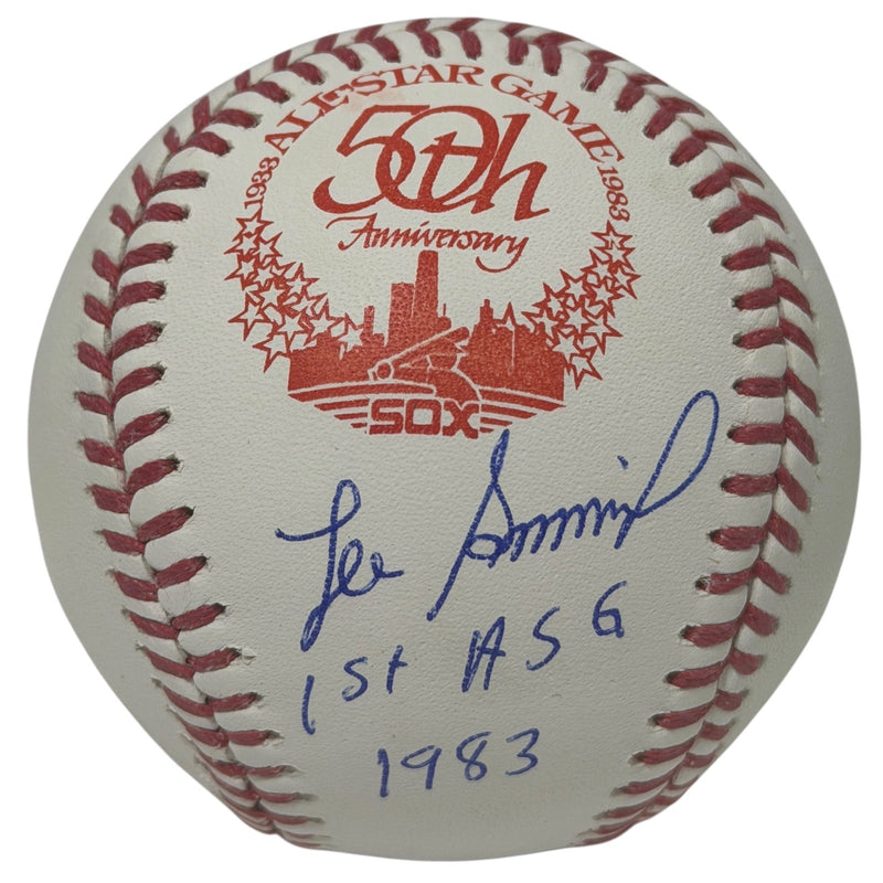 Lee Smith Signed 50th All-Star Game Baseball (JSA Witnessed)