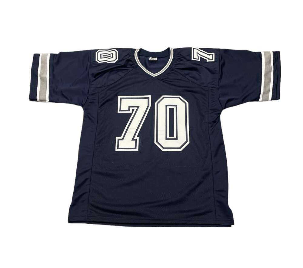 Zack Martin Signed Dallas Cowboys Custom Navy Jersey (BAS COA)