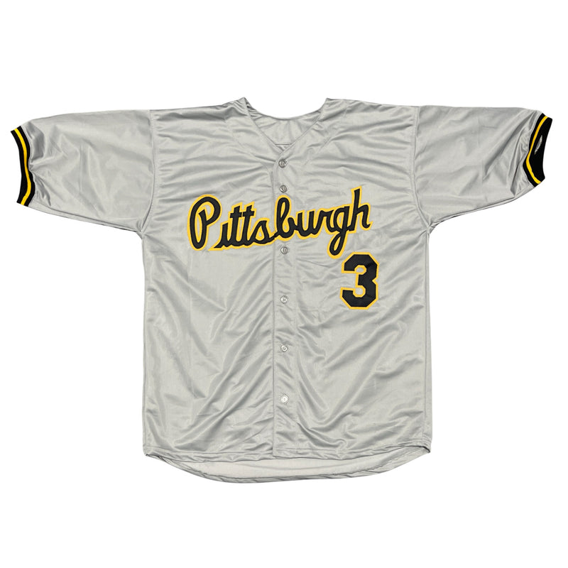 Jay Bell Signed Pittsburgh Pirates Custom Jersey (Beckett BAS)