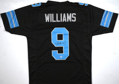 Jameson Williams Autographed Detroit Lions Black Custom Jersey