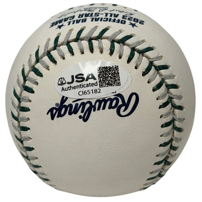 Shane McClanahan Signed 2023 All Star Game Baseball (Tampa Bay Rays) JSA