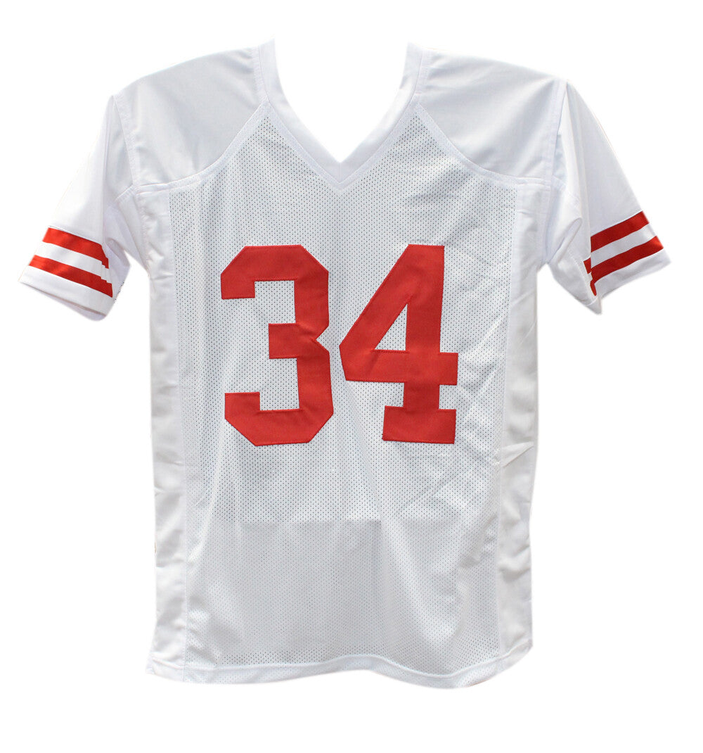 Derek Watt Signed Wisconsin Badgers Style Custom Football Jersey