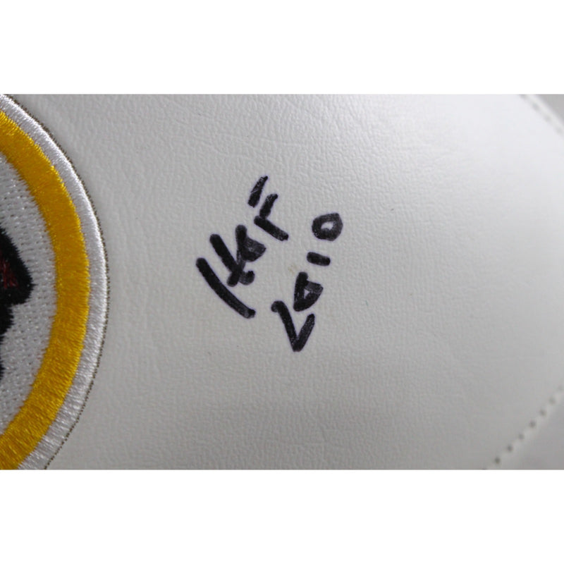 Russ Grimm Autographed Washington Redskins Logo Football (HOF Inscription)
